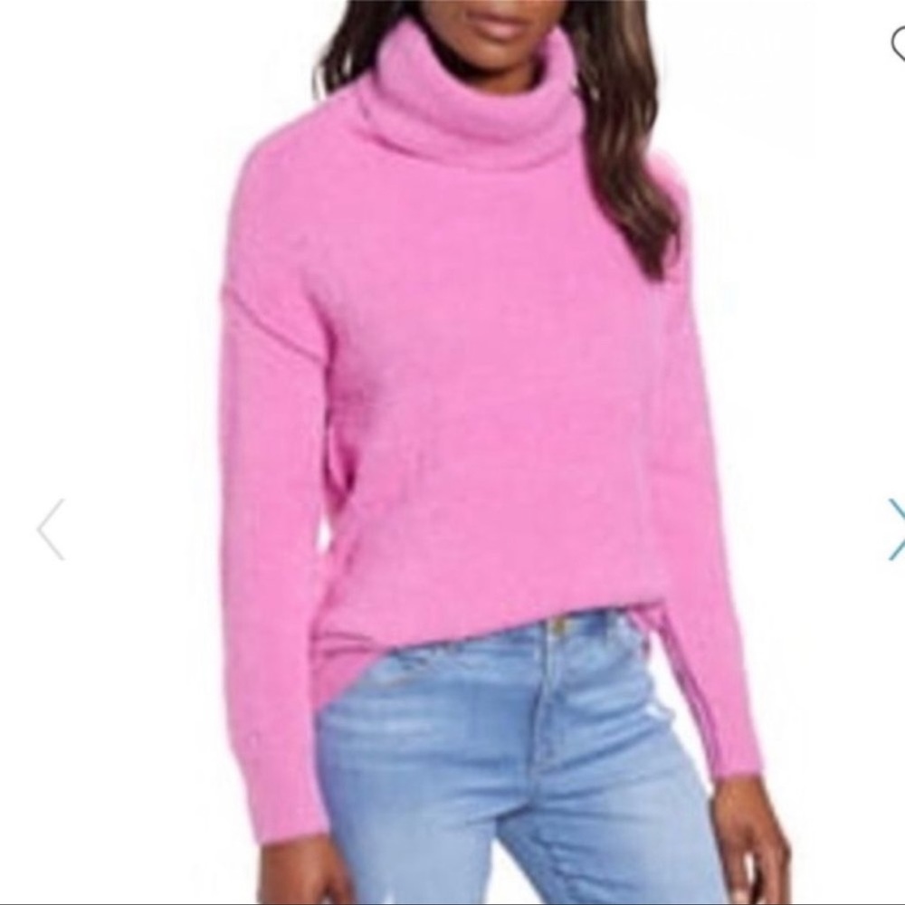 Caslon Chenille Turtleneck Sweater Size M. NWOT